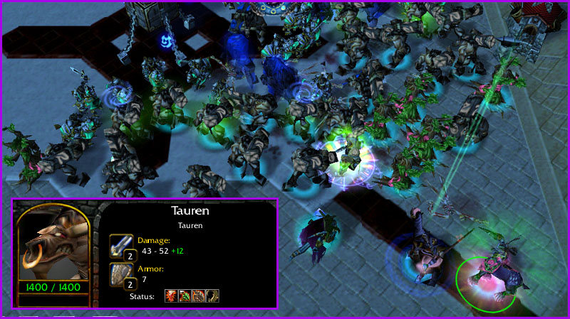 Yup, these guys are barely upgraded. 2/2/1 if you want it exactly (attack/armor/race upgrade). Four auras under